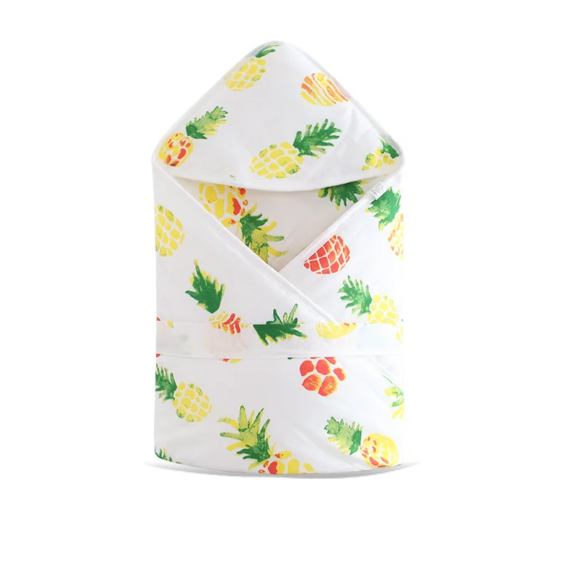 Pineapple Новорожденный years лет детский конверт для коляски пеленки спальный мешок муслин хлопковый мягкий теплый спальные мешки одежда для сна на осень и зиму - Цвет: Pineapple