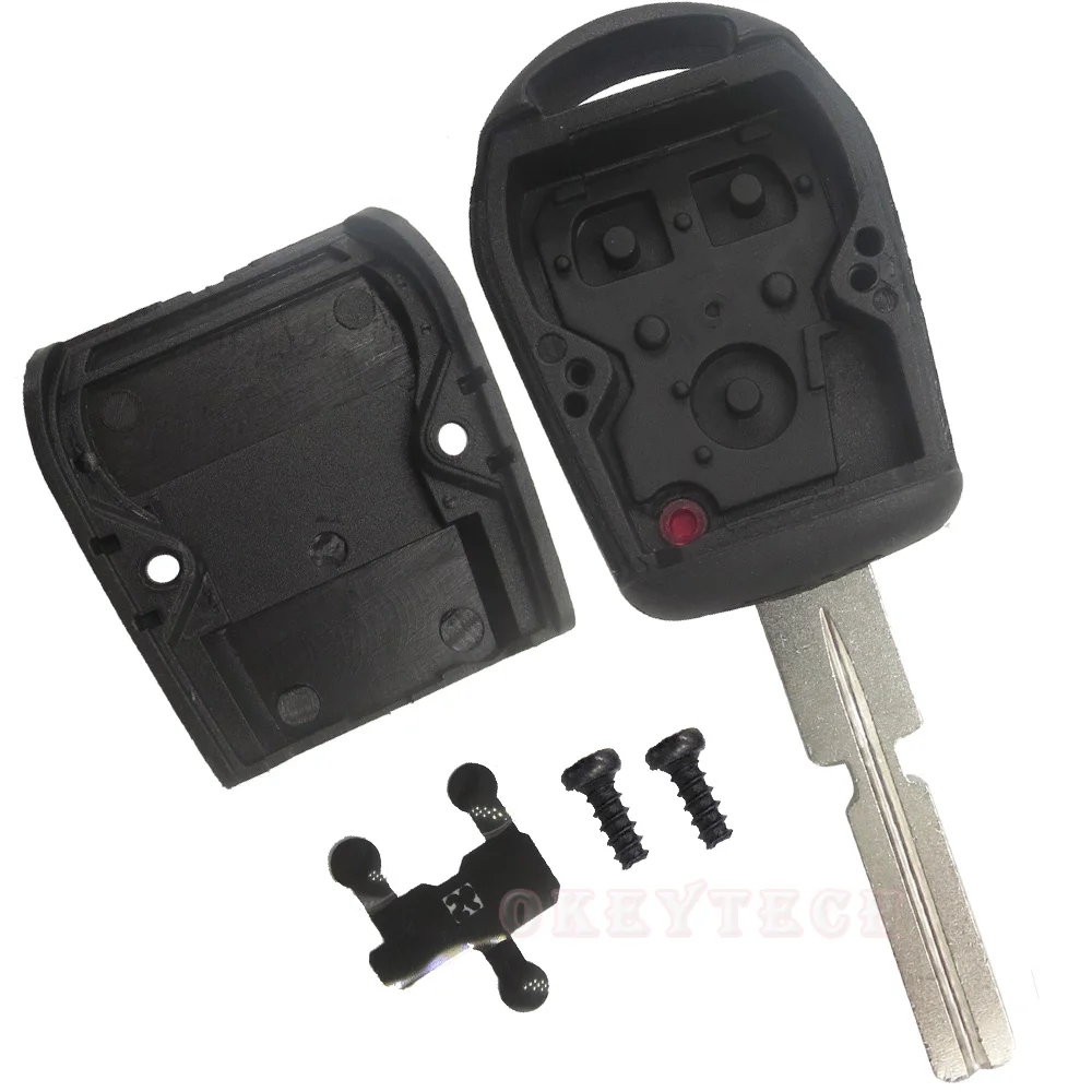 OkeyTech 3 Button HU58 Blade Car Key Shell Replacement Remote Cover Case Fob Holder for BMW E31 E32 E34 E36 E38 E39 E46 Z3 | Автомобили и