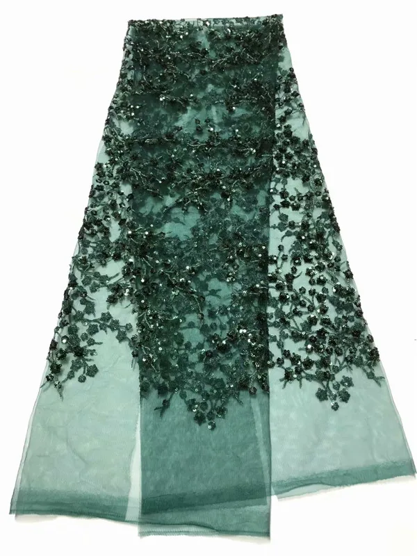 Последняя африканская 3d кружевная ткань с вышивкой французские пайетки 2018