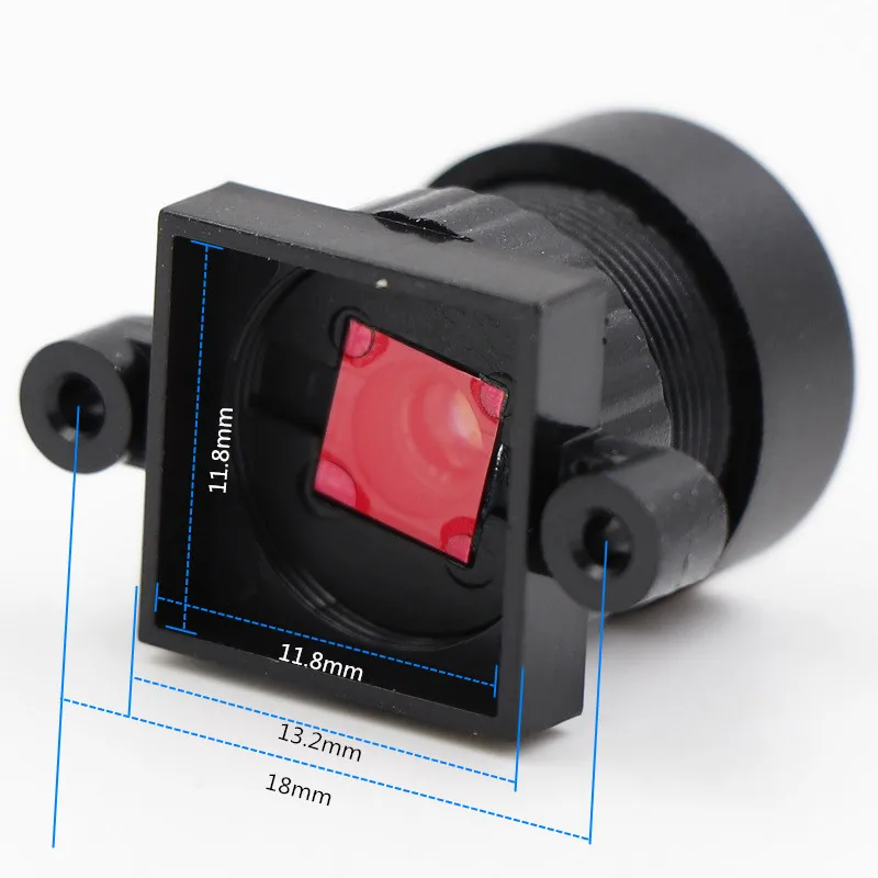 Камера видеонаблюдения 2 1 мм 0 МП широкоугольный объектив 145 градусов MTV M12 x 5