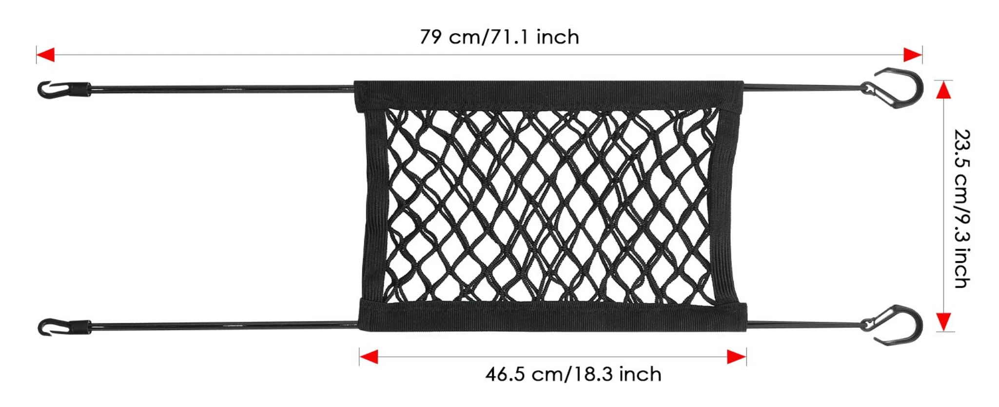 Car Organizer Seat Back Storage Elastic Mesh Net Bag For Jeep Renegade Wrangler JK Grand Cherokee Compass Patriot Liberty | Автомобили и