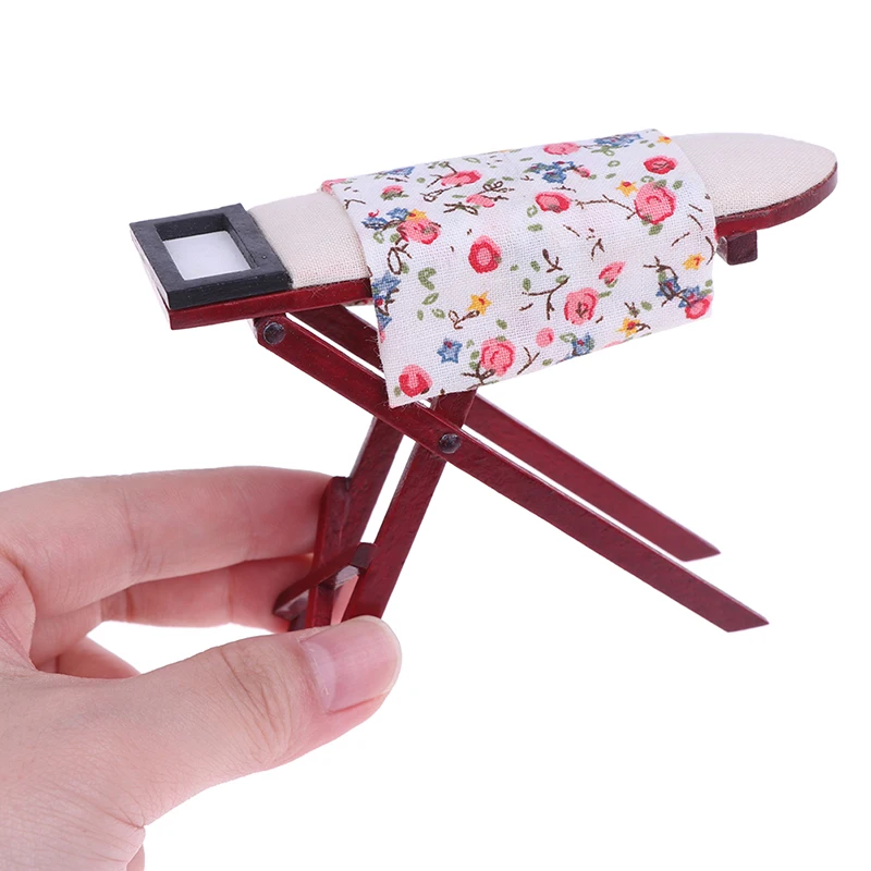 Весы 1:12 кукольный домик миниатюрная гладильная доска или железный мебель