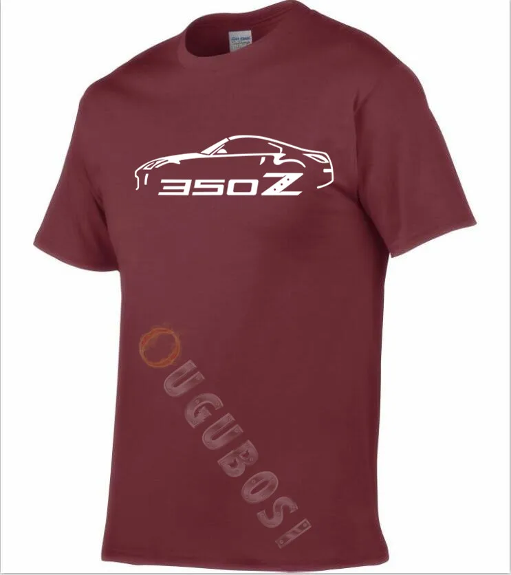 Футболка NISSANA 350Z с рисунком спортивной машины # 350Z|Мужские футболки| |
