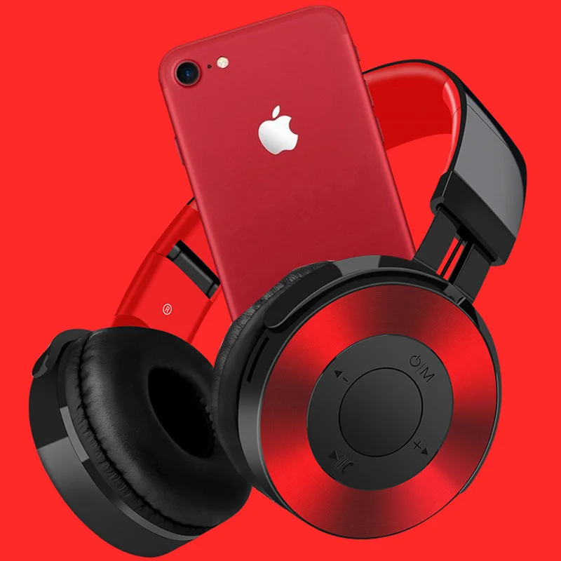 Беспроводные Bluetooth-наушники с поддержкой TF-карты и FM-радио | Электроника