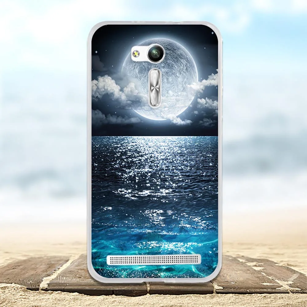 ZB552KL Case For Asus Zenfone GO Phone Cases 3D Cat Cute Fundas Coque Soft Silicone TPU Bags Shell Cover | Мобильные телефоны и