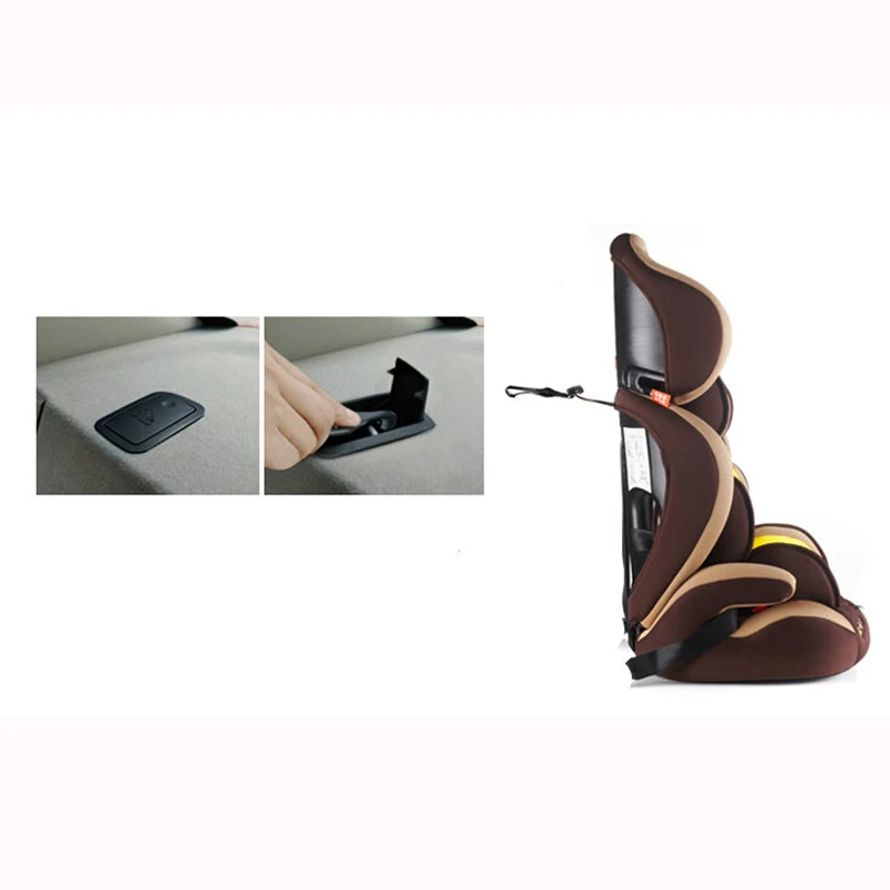ISOFIX LATCH Belt Connector Interface Connection For Baby Car Safety Seat Child Seats ISOFIX Car Seat