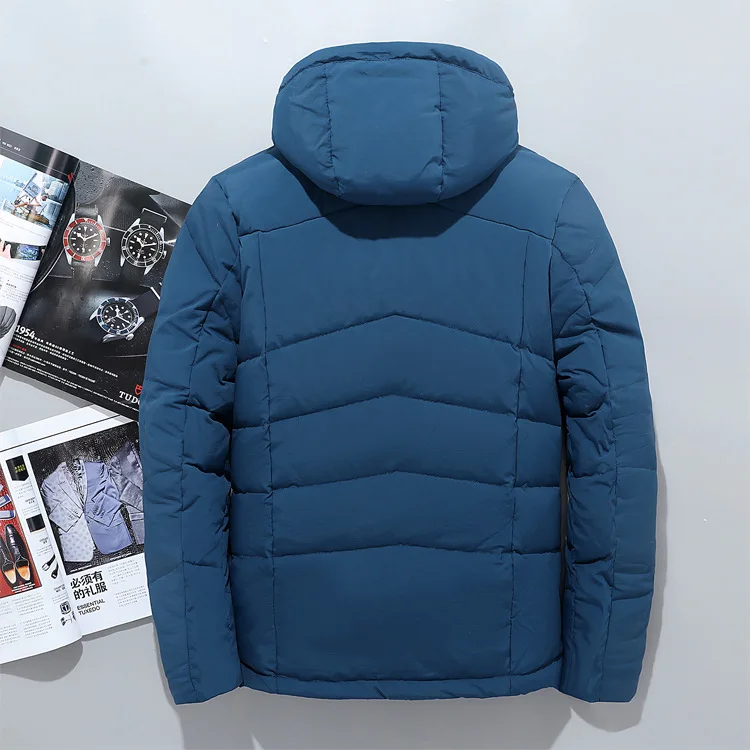 Новинка 2017 мужской пуховик теплое зимнее пальто с капюшоном мужская