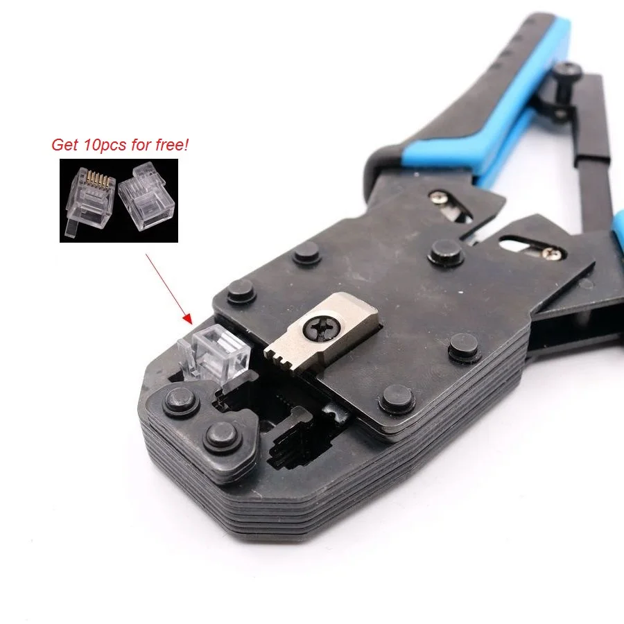 DIY 6 жильный кабель 6P6C Кабельный разъем RJ12 кристаллическая Головка Разъем обжимные плоскогубцы NXT EV3 робот игрушка кабель для передачи данных