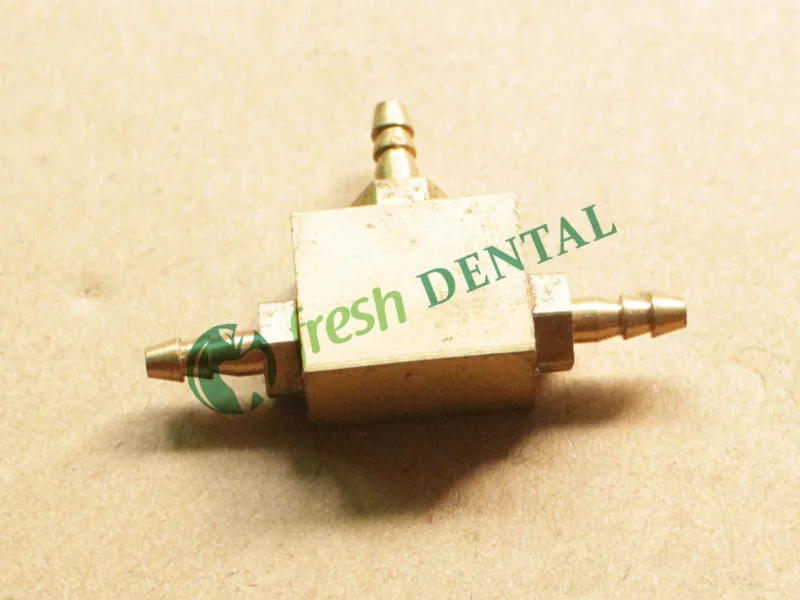10PCS Dental Valve three accept valve connectors tee 3mm metal dental product equipment SL1219 | Красота и здоровье