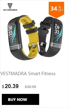 VESTMADRA умный фитнес-браслет IP67 Водонепроницаемый сердечный ритм кровяное давление кислородный монитор мульти спортивный режим фитнес-трекер
