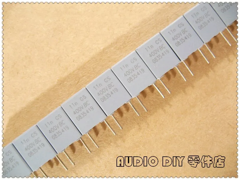 

20pcs/100pcs BC MKP419 0.011uF 400V 400V 0.011uF 2% High precision film capacitor 11nF 400V11nF 113 400V113