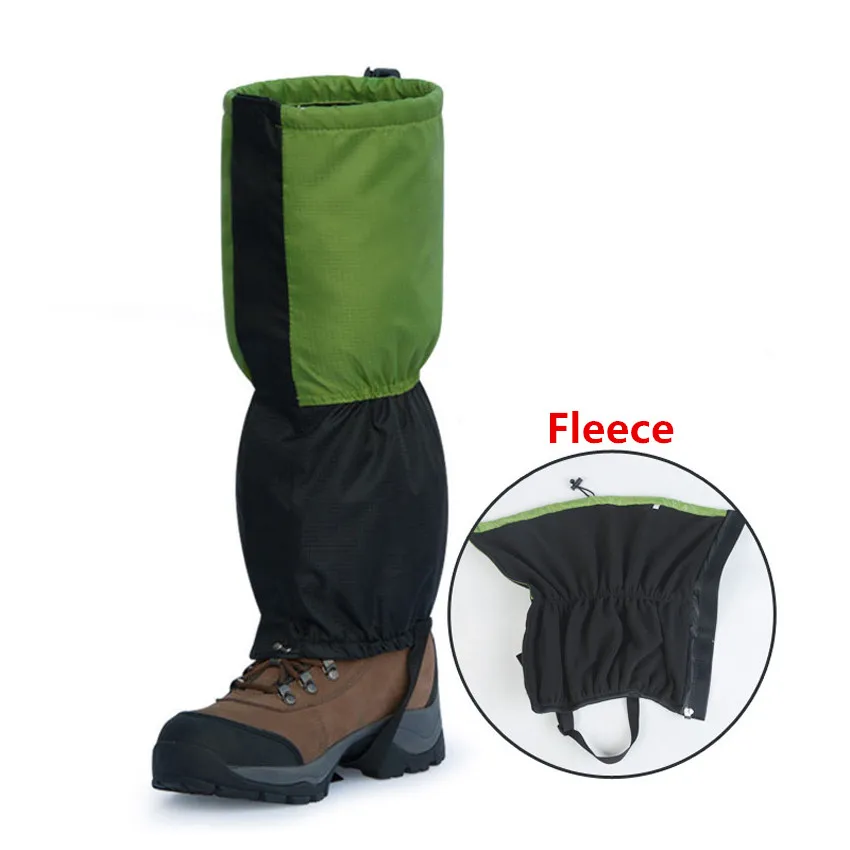 Новинка мужские и женские водонепроницаемые флисовые зимние леггинсы гетры для