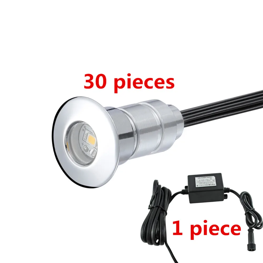 Светодиодный светильник для подземных работ 30 шт. светодиодный 24 мм 0 6 Вт 12 в пост.