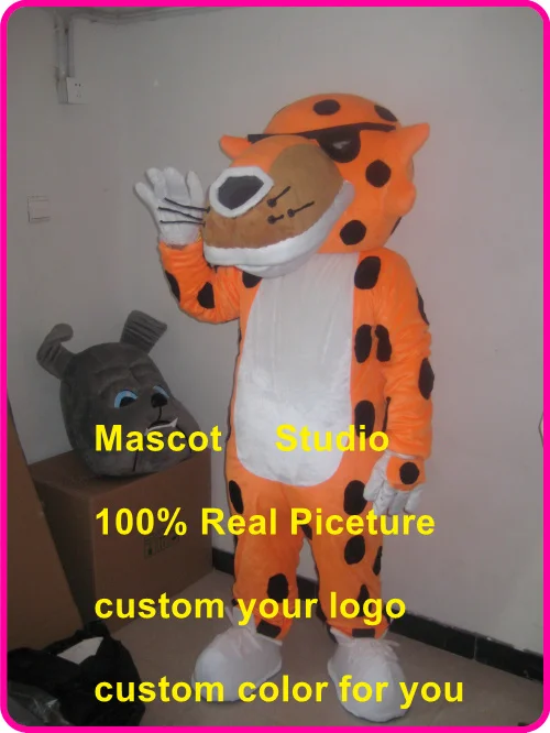 Костюм талисмана из черной Пантеры леопарда Ягуара индивидуальный маскарадный