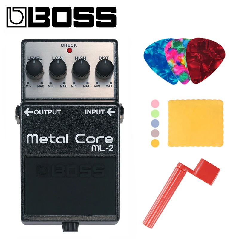 Boss ML-2 металлическая педаль для искажений с низкими и высокими настройками