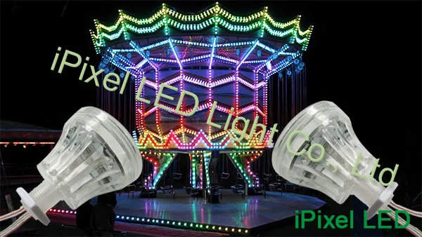 UCS1904 адресуемых 60 мм RGB кабошон Pixel светодиод для парк развлечений|led tokyo|led gadgetled rack