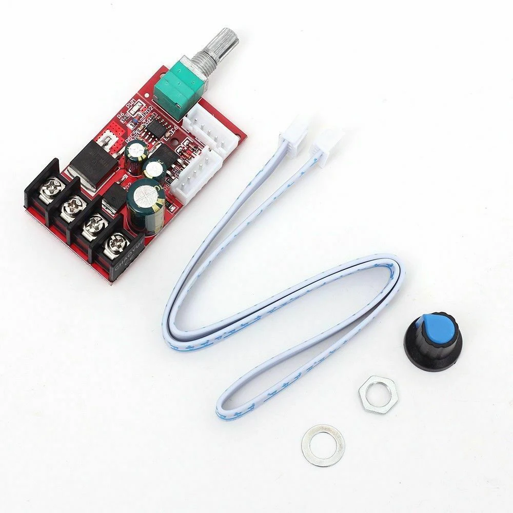 Pro Motor Governor LED Dimmer 10V-50V 15A Speed Regulator Controller Switch | Электроника