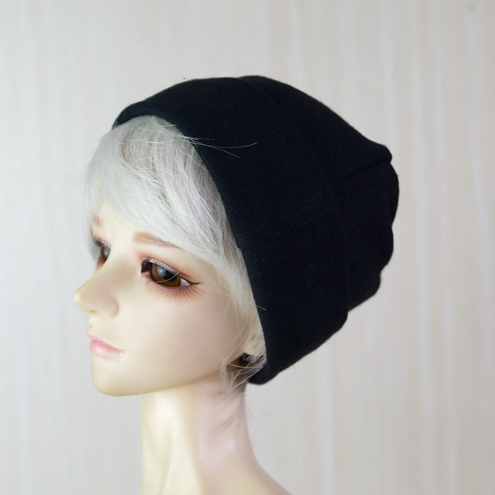 

Black Cap Hat Beanie For 1/6 11" 1/4 17" 1/3 24" 60CM Tall SD MSD YOSD DK DZ AOD DD BJD Doll Free Shipping HEDUOEP