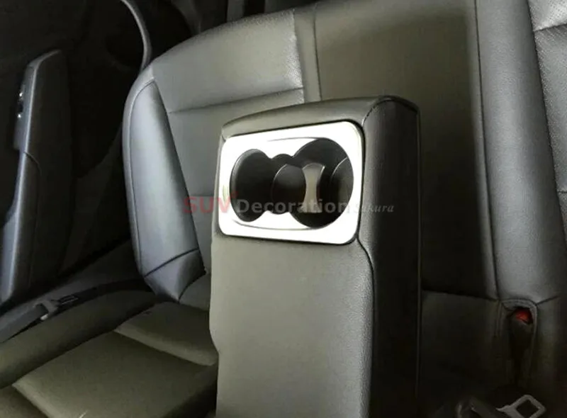 NEW Arrival!!! For Hyundai Elantra Avante Sixth Generation 2016 2017 ABS Rear Seat Water Cup Glass Decoration Panel Trim 1pcs | Автомобили