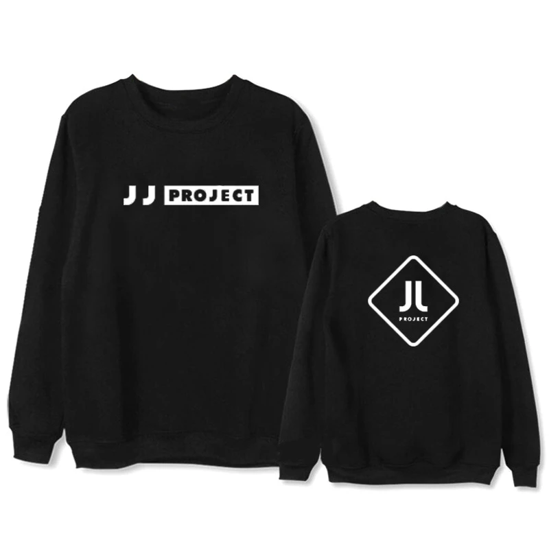 K Pop Kpop GOT7 JJ PROJECT Толстовка с принтом альбома хип хоп повседневные свободные