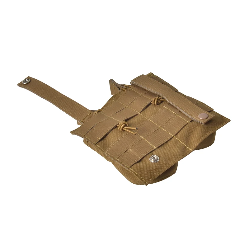Tactifans Молл АК M4 подсумок Sinagle/двойное/тройной мешочек для лямки Системы Quick Release эластичный Топ открытым камуфляж