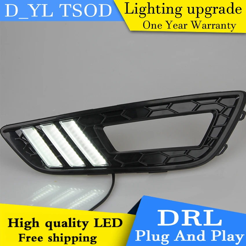 Дневные ходовые огни для Ford Focus 4 DRL 12V сменные внешние лампы аксессуары стайлинга