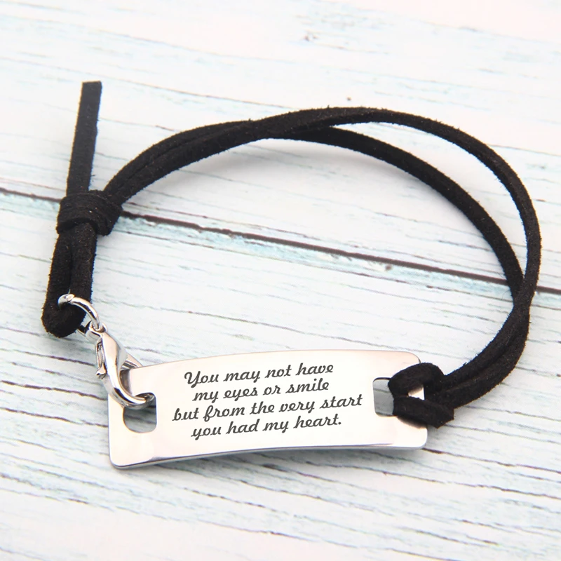 Браслет возлюбленной подарочной ручной штамповки может не иметь моих глаз или