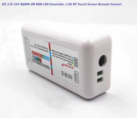 Светодиодный контроллер постоянного тока 12 В 24 RGBW/RGB сенсорный экран 2 4G пульт