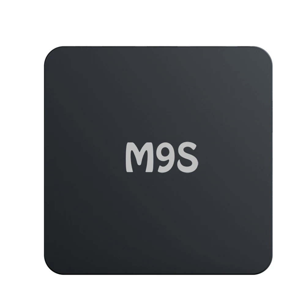 M9S Android TV Box S905X 6 0 четырехъядерный 1G/8G UHD 4K мини ПК 1000M LAN WiFi H.265 медиаплеер |