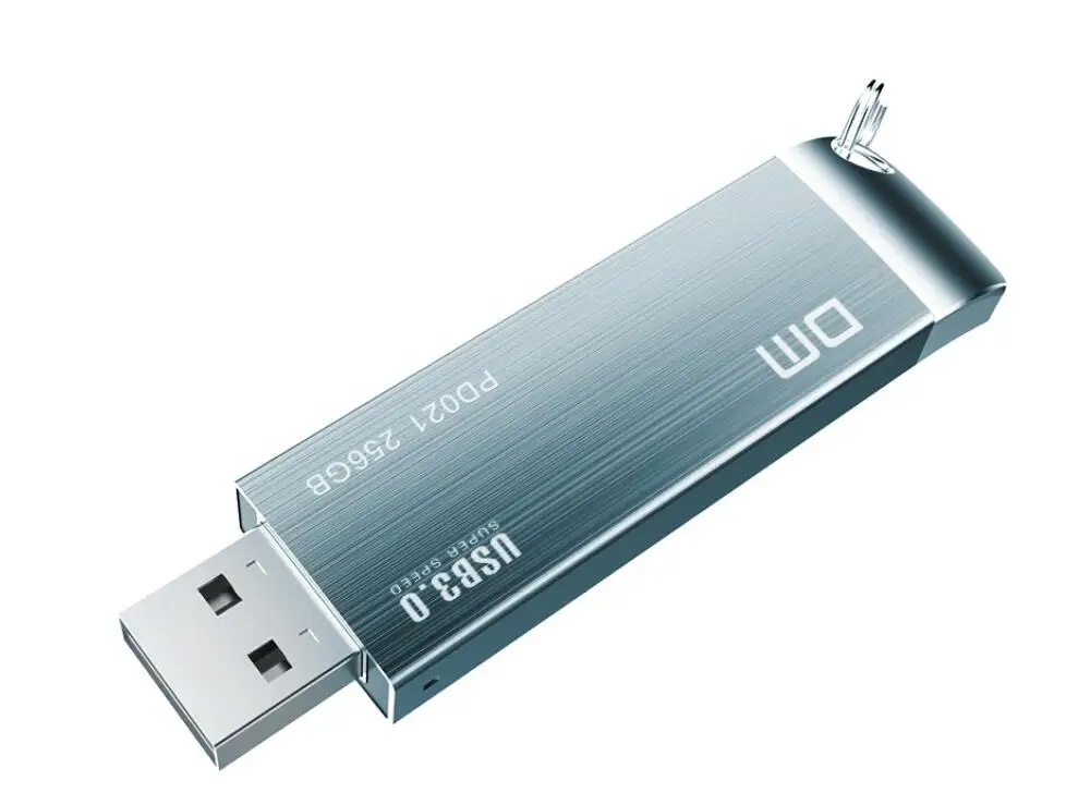 DM PD021 16 ГБ 32 ГБ 64 ГБ 128 ГБ 256 ГБ usb флэш-накопители usb металла 3.0 высокое-скорость записи от 10 МБ/s-60MB/s - Цвет: Dark Grey
