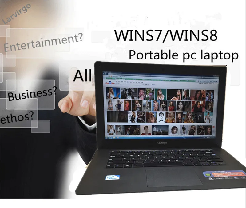 14 дюймов ноутбук в тел Celeron J1900 1.99 ГГц 8 г 750 ГБ hdd 4 ядра Windows7/8/ 10 Wi-Fi Tablet USB3.0 PC HDMI