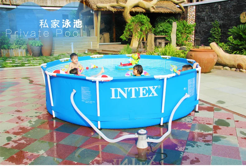INTEX28712 круглый Батлер детский бассейн для взрослых домашний открытый аквапарк рыбный пруд