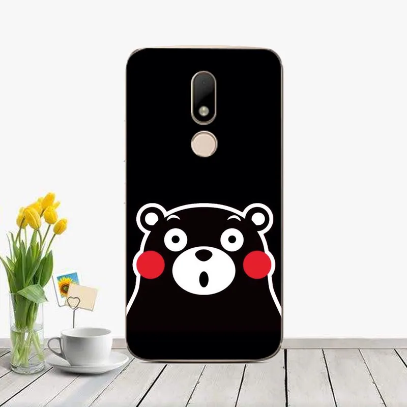 Мягкий силиконовый чехол для Motorola Moto M XT1662 XT1663 розовый чехол с милыми животными чехол с принтом для Moto M задняя крышка Capas Fundas