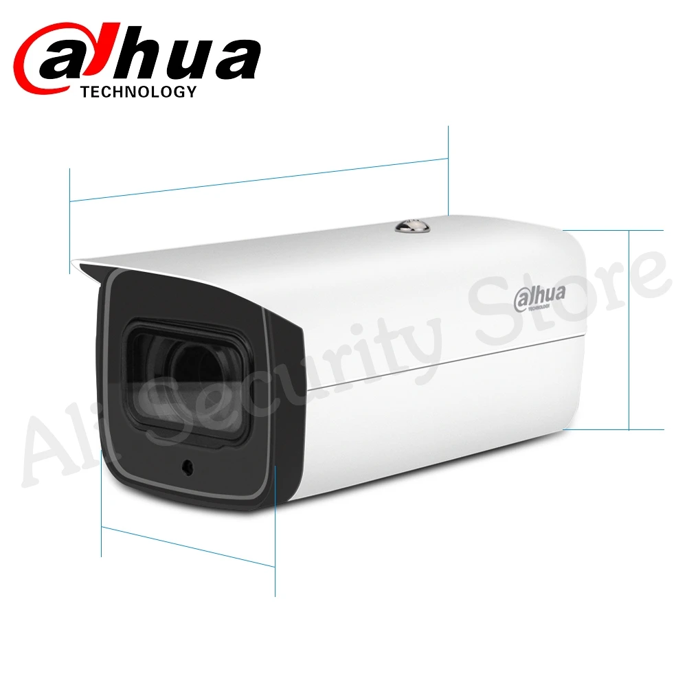 Dahua IPC-HFW4631F-ZSA 6MP Bullet IP Camera 5X Zoom 2.7~13.5mm Motorized VF Lens 60M IR MAX SD Card Slot Built-in MIC IP67 IK10