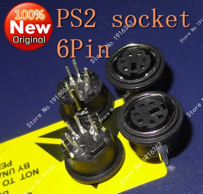 10 шт./лот S терминал mini type PS2 разъем DIN сиденье 6P шесть сердечников круглое