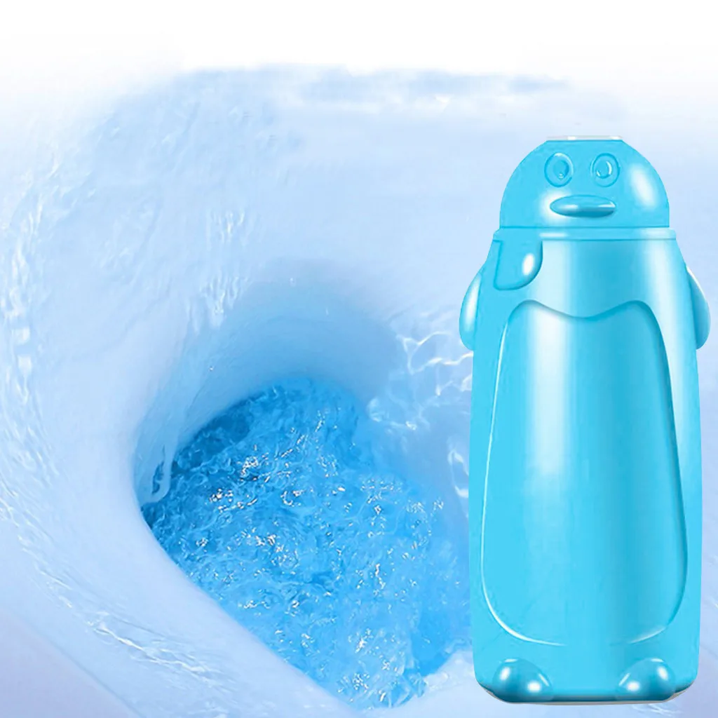 Autoile автоматический очиститель для туалета Magic Flush Bottled Helper Blue Bubble Amazing ванная комната вспенивающие очистители автоматическая Чистка