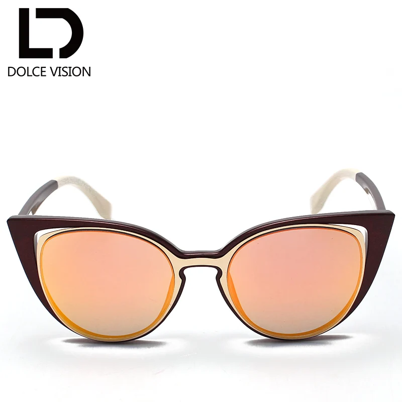 Мужские и женские солнцезащитные очки в ретро-стиле с металлическим кошачьим