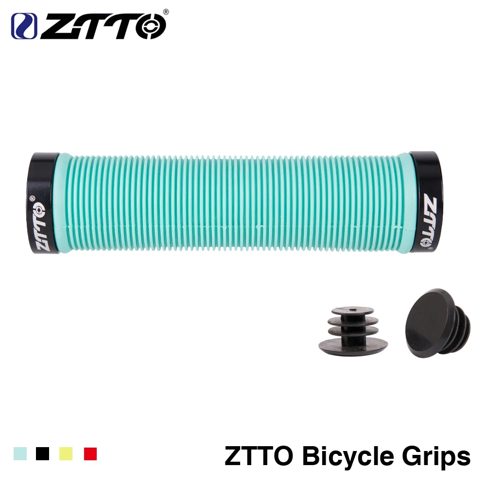 1 пара ZTTO MTB ручки на руль силиконовый гелевый замок противоскользящие для