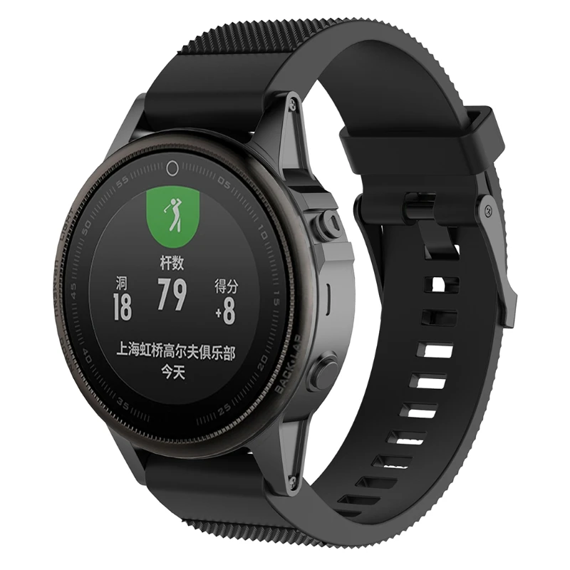 Спортивный силиконовый ремешок для Garmin Fenix часов Fenix5s с 20 мм пряжкой из