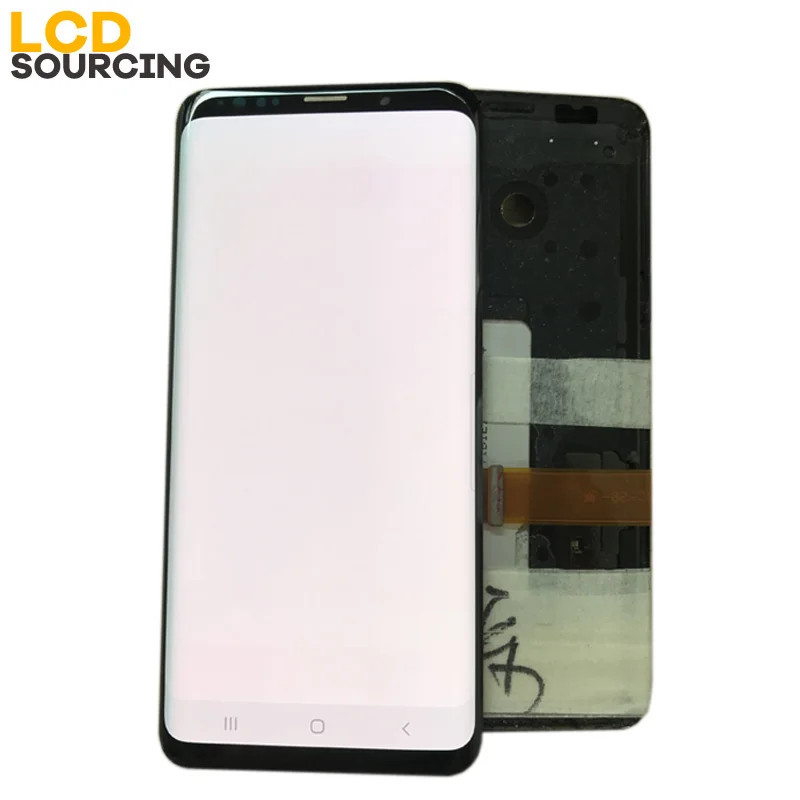 AMOLED Red Burn Shadow для Samsung Galaxy S9 ЖК-дисплей G960f PLUS дисплей G965 сенсорный экран дигитайзер
