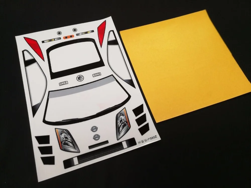 1/10 прозрачный корпус радиоуправляемого автомобиля 190 мм nNissan 350Z для дороги дрифта