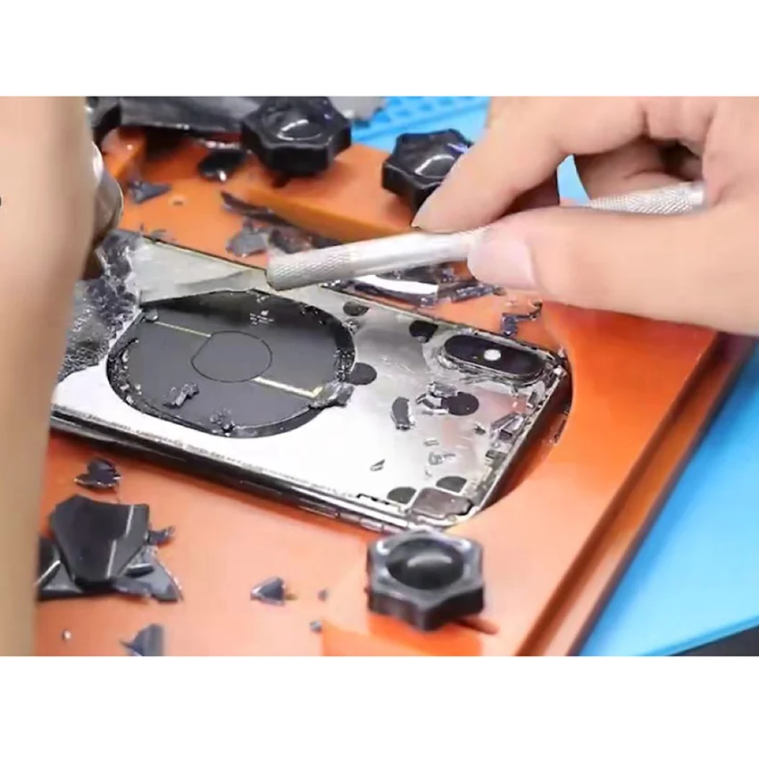Разборный зажимной держатель для задней крышки телефона iPhone 8 Plus X фиксирующее