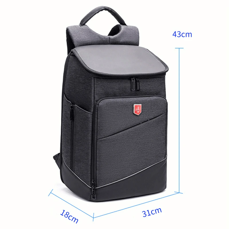 Новый мужской рюкзак Швейцарский USB зарядка 15 дюймов рюкзаки для ноутбука
