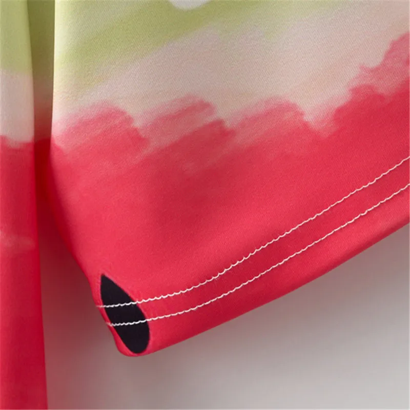 New Harajuku Women T-shirt Hello Summer &amp Watermelon Print Women's Shirts Kawaii Casual Fashion Short Tops Female | Женская