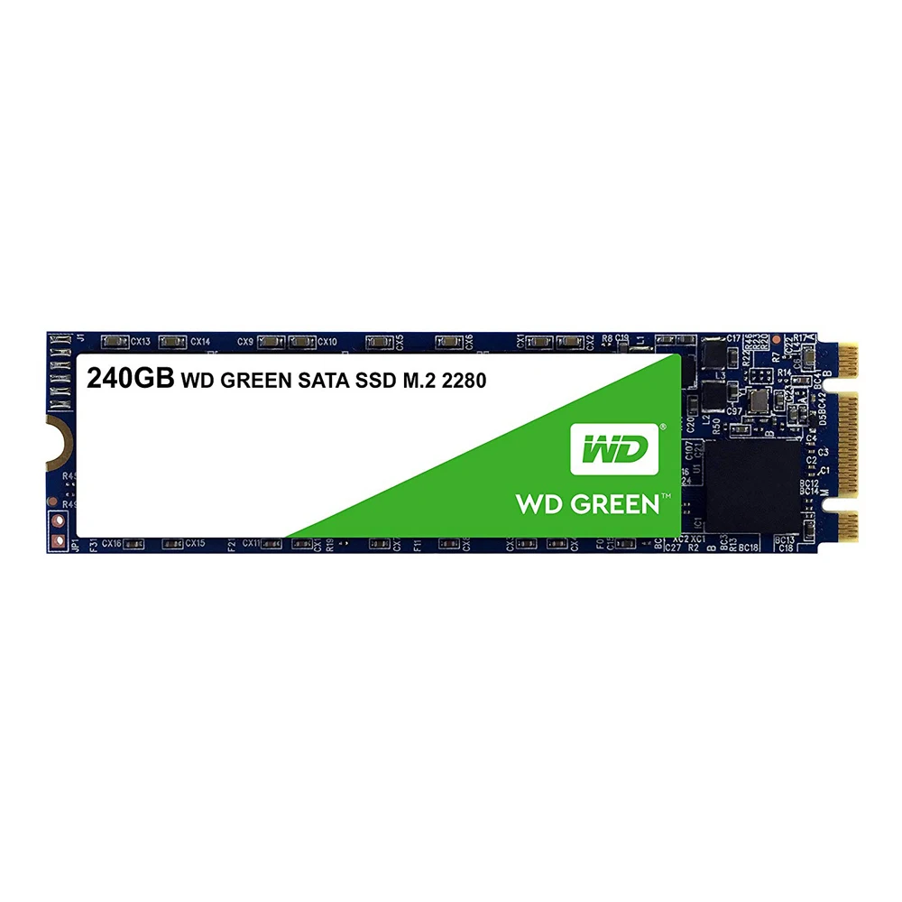 WESTERN DIGITAL WD GREEN SSD 240 ГБ внутренний SATA3.0 M.2 2280 NGFF твердотельный диск жесткий для