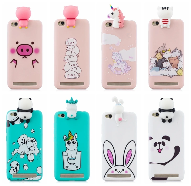 For Xiaomi Redmi 5A Case Cover Soft Silicone Colored Phone Xiomi a5 5.0 Back Fundas | Мобильные телефоны и аксессуары