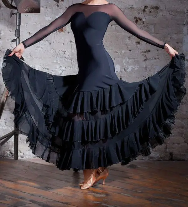 Женское бальное платье для бальных танцев стандартные сексуальные бальные из