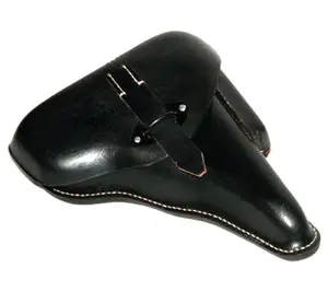 Кобура из черной немецкой кожи, времен Второй мировой войны, модель 1942 P38 P-38, жесткая