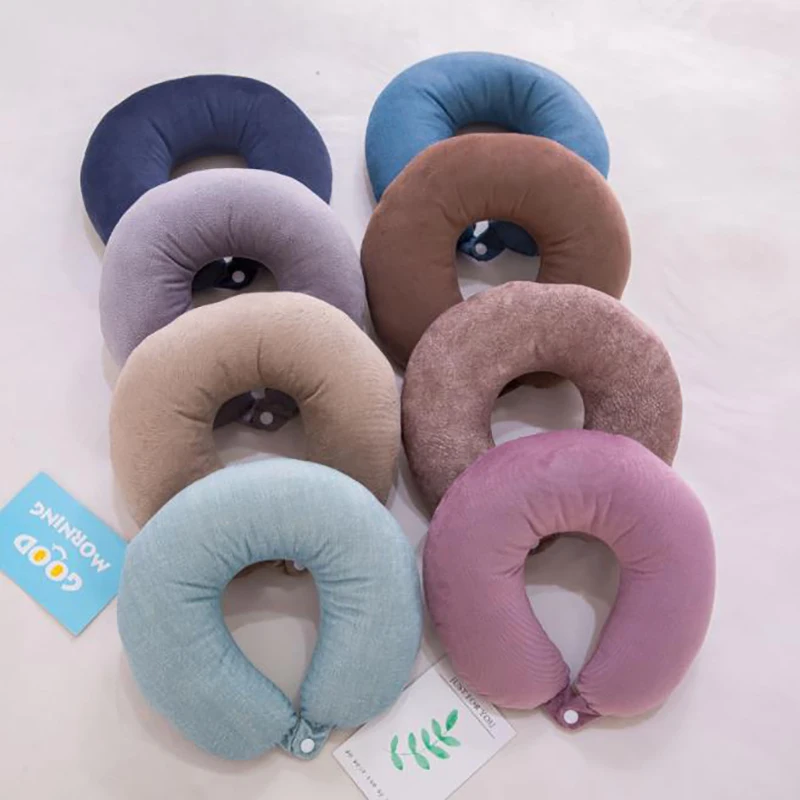 U-образная Подушка под поясницу автомобильная офисная подушка двойного