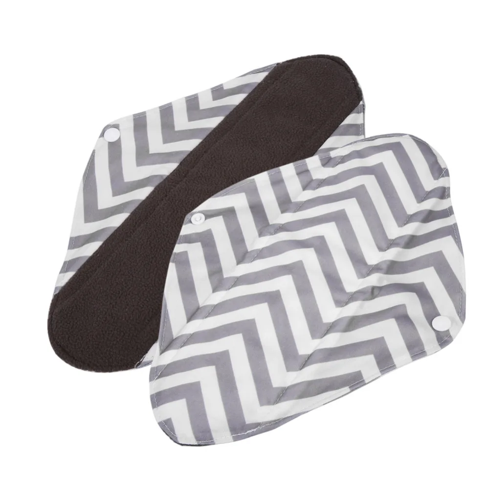 Менструальная гигиеническая прокладка 1 шт. ткань из бамбукового древесного угля